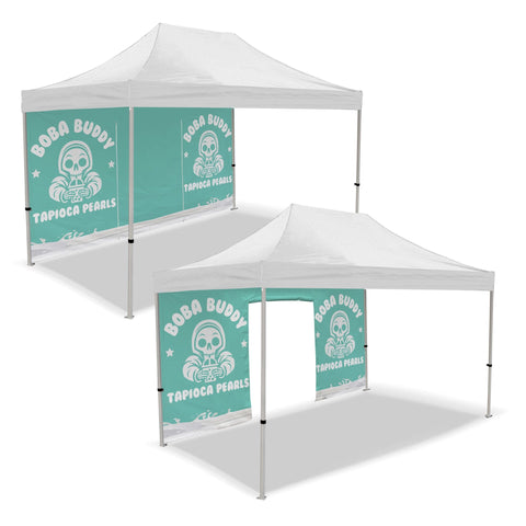 Custom Food Concession Full Back Wall w/ Roll-Up Door