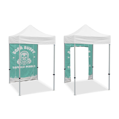 Custom Food Concession Full Back Wall w/ Roll-Up Door