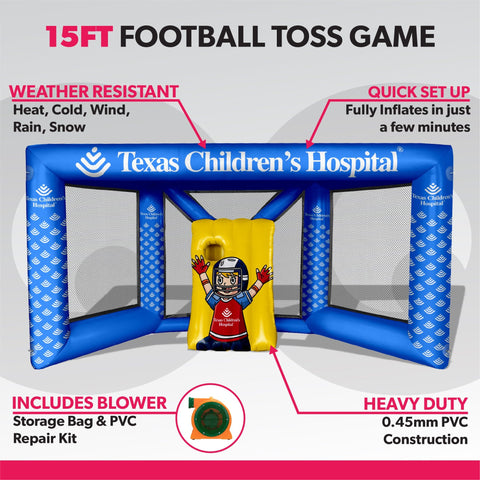 Custom Inflatable Football Toss Game
