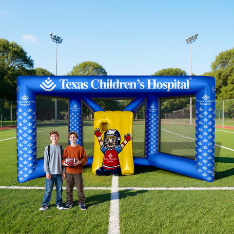 Custom Inflatable Football Toss Game