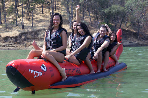 Red Shark 6 Passenger “Elite Class” Banana Boat Heavy Commercial