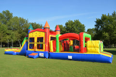 15'H Fun Course Combo With Pool by Happy Jump