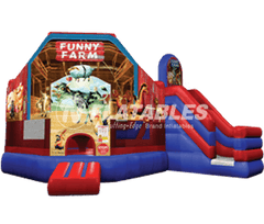 14'H Funny Farm Club/Slide Combo by Cutting Edge