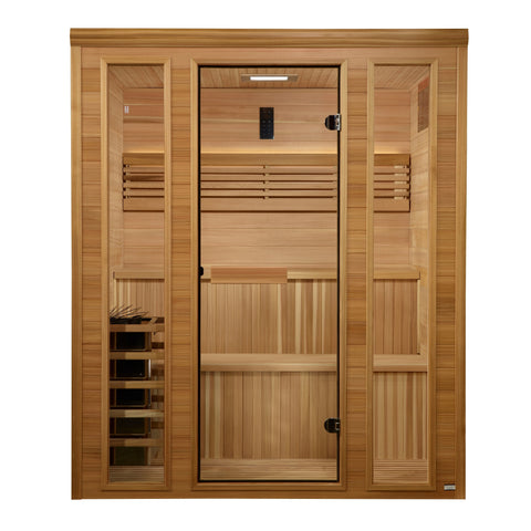 2025 Golden Designs "Engelberg" 6 Person Traditional Steam Sauna (GDI-7060-01)