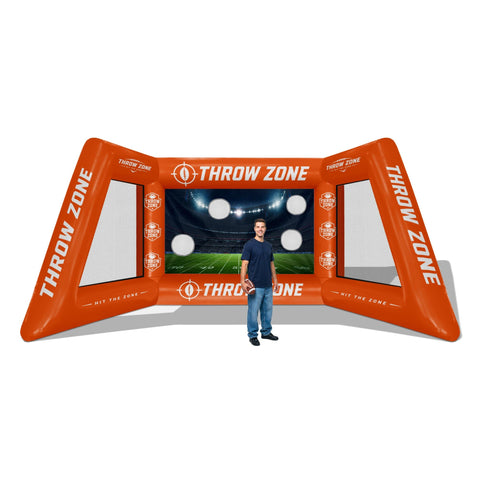 Custom Inflatable Football Quarterback Challenge Game