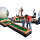 Play-A-Round Golf™ 3-Hole Mini Golf by Cutting Edge