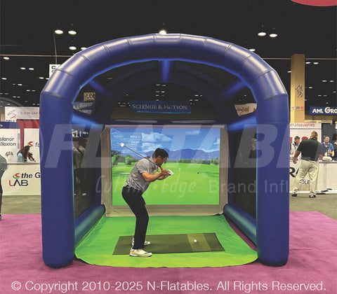 Golf Simulator Structure by Cutting Edge