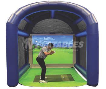 Golf Simulator Structure by Cutting Edge