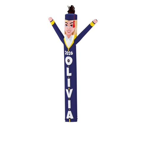 Custom Graduation Air Dancers® Inflatable Tube Man