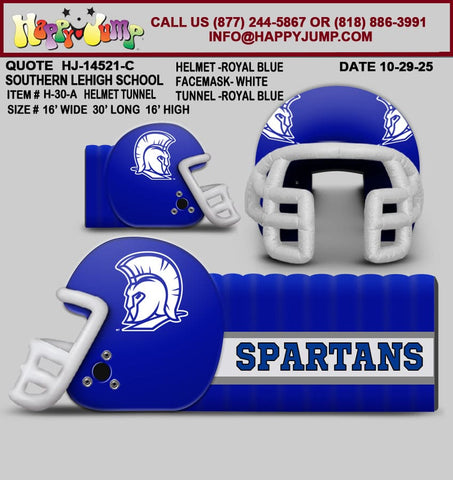 Inflatable Sports Tunnel | Inflatable Team Run-Through - AD9502