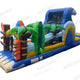 11'H Hawaiian Wave Wet/Dry Obstacle Course by Jingo Jump