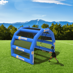 17'H Inflatable Trade Station by Ultimate Jumpers