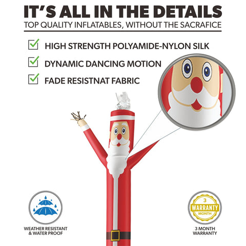 Air Dancers® Santa Claus 3-Pack