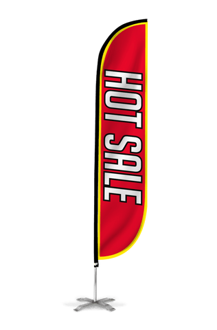 Hot Sale Feather Flag