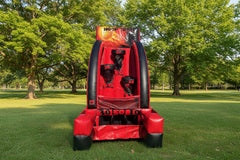 Hoop Zone (Marble Red) |  Commercial Inflatable Interactive Game - IG5355-1M