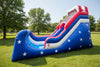 Image of 16 Foot Patriotic Inflatable Slide