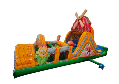 Great Farm Commercial Inflatable Obstacle Course - IG5101-GFC