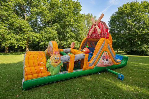 Great Farm Commercial Inflatable Obstacle Course - IG5101-GFC