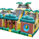 15'H 3 Piece Tropical Obstacle Course by Happy Jump