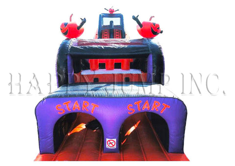 Hercules Challenge Commercial Inflatable Obstacle Course (Halloween) - IG5249-H
