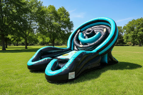 Bullseye Ball (Teal) | Commercial Inflatable Interactive Game IG5327-T