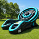 Bullseye Ball (Teal) | Commercial Inflatable Interactive Game IG5327-T