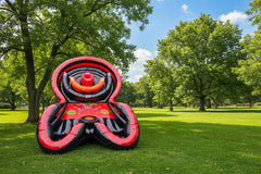 10'H Bullseye Ball by Happy Jump