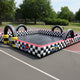 Bumper Car Blitz Inflatable Race Track | Commercial Inflatable Interactive Game - IG5460