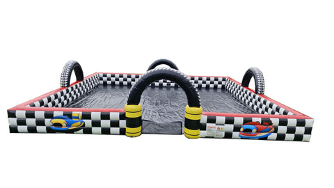 Bumper Car Blitz Inflatable Race Track IG5460