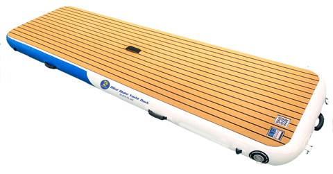 Mini Mate Inflatable Boat Dock 10 x 3 ft Slim Dock Platform