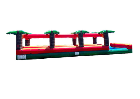 Hawaiian Double Lane Slip Slide with Pool - WS4313-R