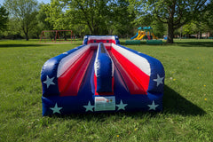 Inflatable Bungee Run Patriotic | Commercial Inflatable Interactive Game - IG5299