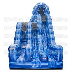 20'H Blue Ice (Slide Only) by eInflatables