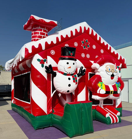 5 in 1 Santa House Combo C197 by Ultimate Jumpers