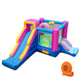 Inflatable Bounce House with Slides and Basketball Hoop (with 750W Blower)