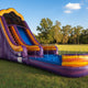 20'H Purple Bay Water Slide by Happy Jump