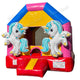 14'H Unicorn Fun House by Jingo Jump