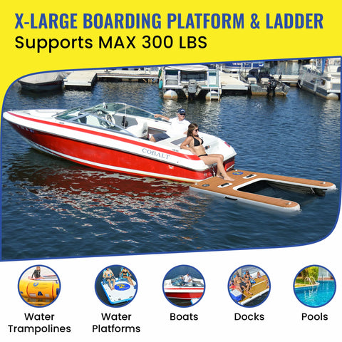 Island Boarding Buddy | Boarding Platform for Adults & Dogs | 2n1 Lounge