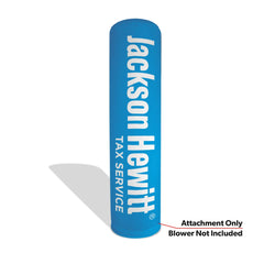 6ft Jackson Hewitt Inflatable LED Pillar
