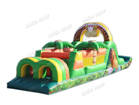 Jungle Fun Obstacle Course