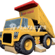 18'H Jump Truck Combo (Yellow) by Cutting Edge