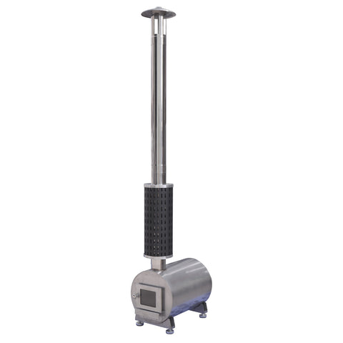 ALEKO External Wood-Burning Hot Tub Heater - Equivalent to 10-15kW - 2-3/5" Connecting Pipes