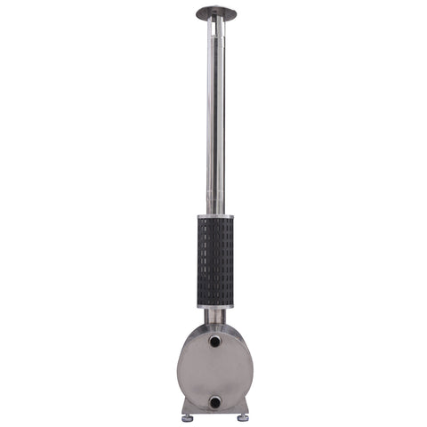 ALEKO External Wood-Burning Hot Tub Heater - Equivalent to 10-15kW - 2-3/5" Connecting Pipes - Image 5