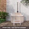 Image of ALEKO Internal Wood-Burning Hot Tub Heater - Equivalent to 10-15kW Electronic Heater - Image 2