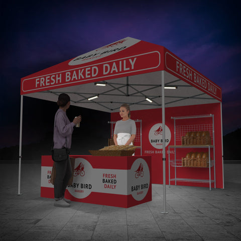 LED Light Set for Canopy Tent (Battery Powered)