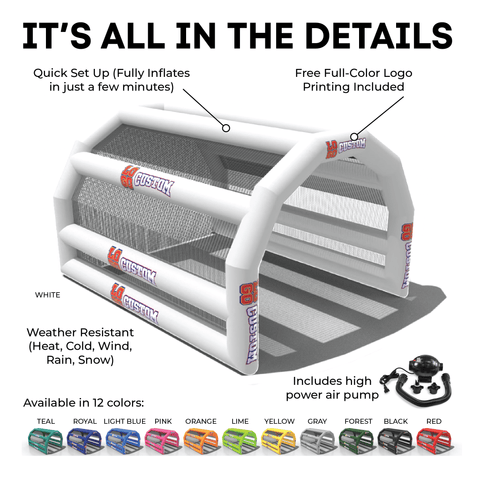 Custom Inflatable Lacrosse Shooting Station