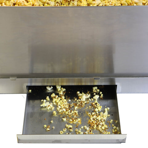 Apollo Pop 32 Ounce Popcorn Machine - Stainless Steel - Backlit Sign