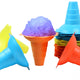 12 Ounce Flower Drip Trays Snow Cone Cups - Pack of 100