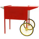 Paragon Large Red Popcorn Cart - For 12 oz to 16 oz