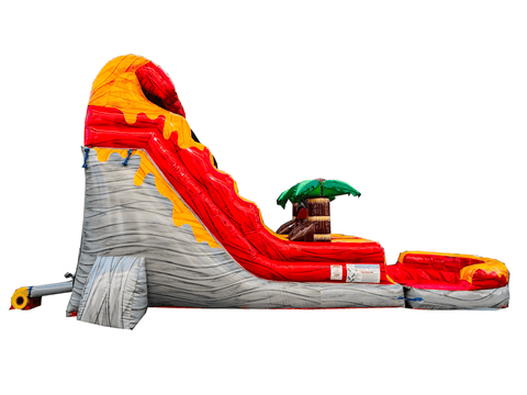 18FT Lava Rush Wet and Dry Water Slide